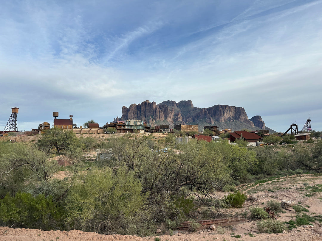 Visiting Goldfield Ghost Town with family
