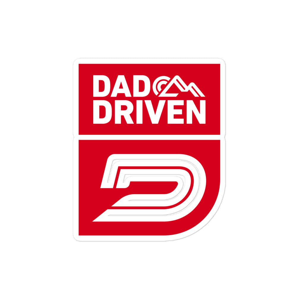 Dad Driven stickers. Where speed meets fatherhood.