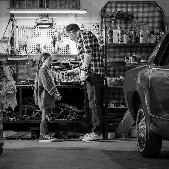 Where speed meets fatherhood. 