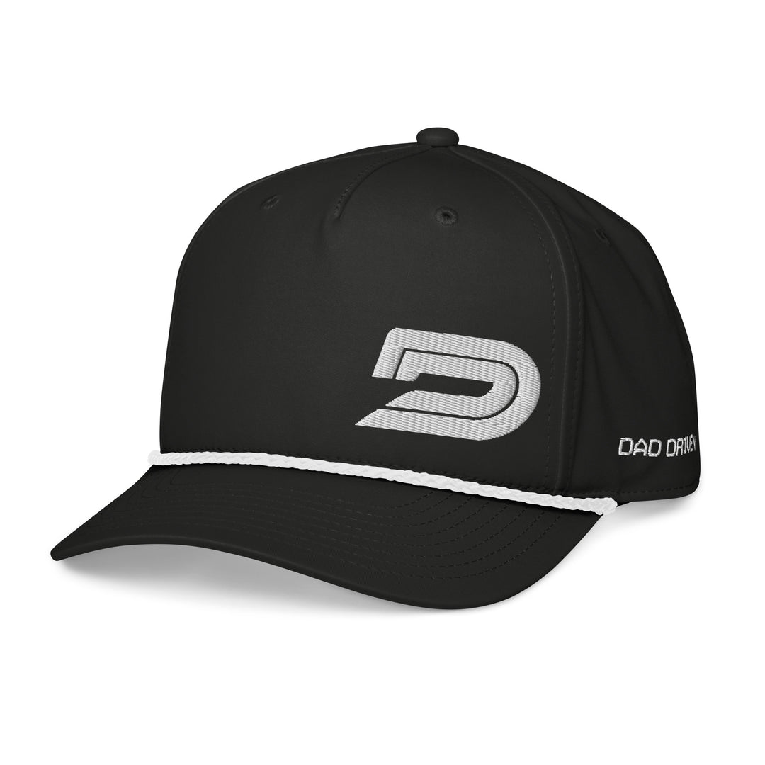 Dad Driven classic rope hat. Where speed meets fatherhood.
