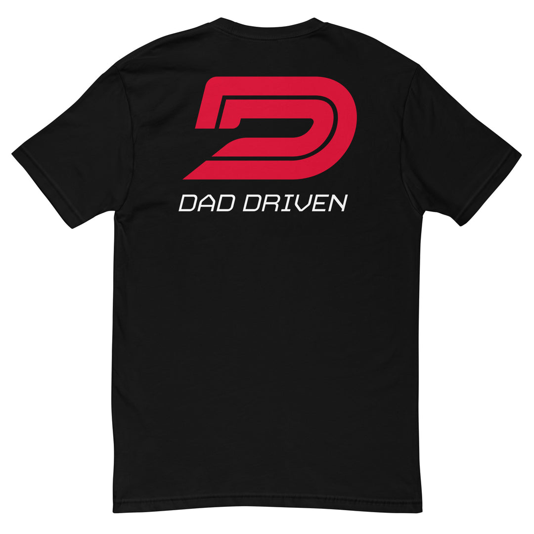 Dad Driven OG tshirt. Where speed meets fatherhood.