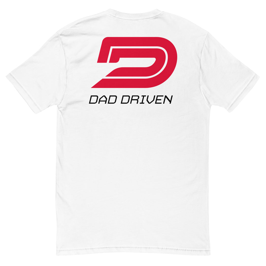 Dad Driven OG tshirt. Where speed meets fatherhood.