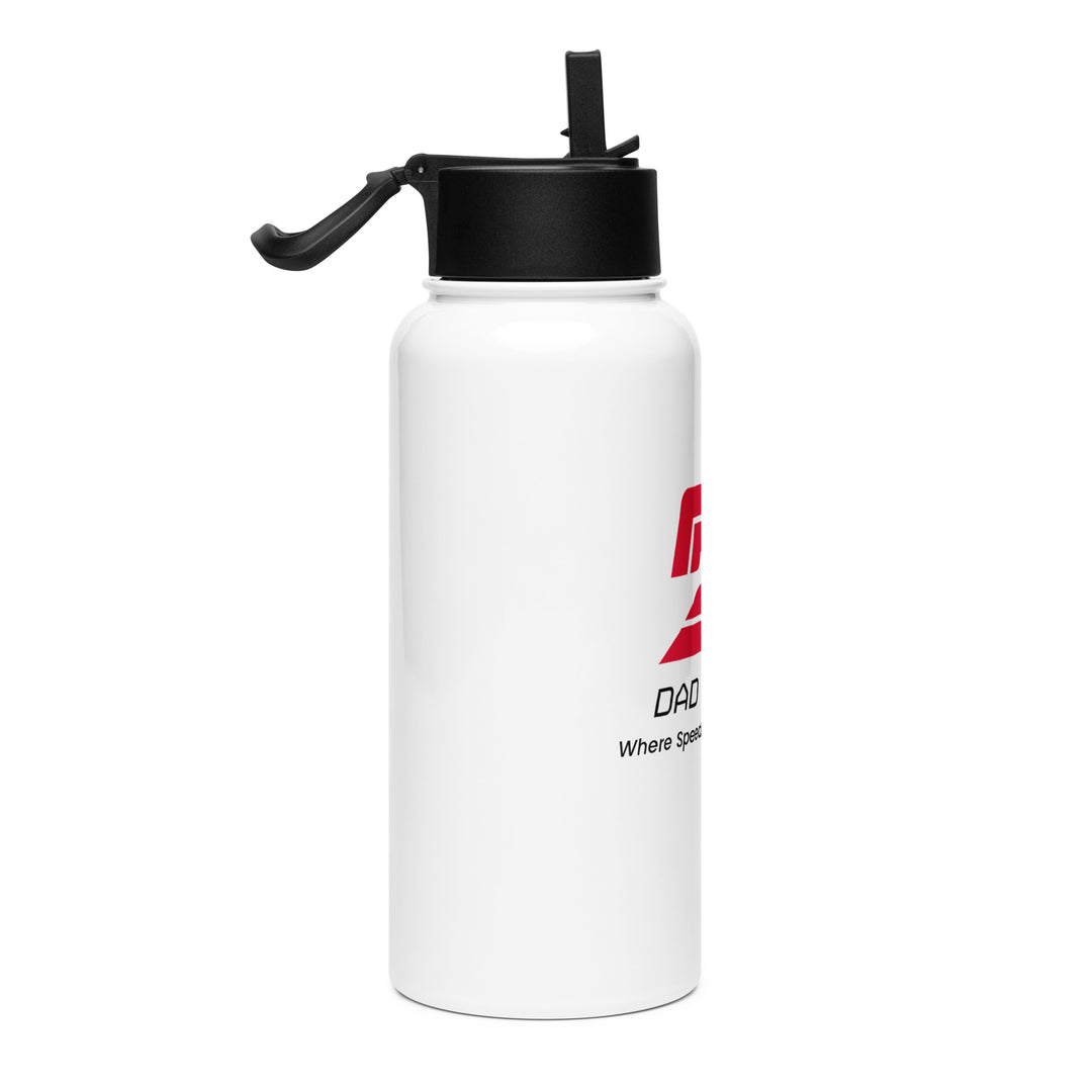 Dad Driven Insulated bottle. Where speed meets fatherhood.