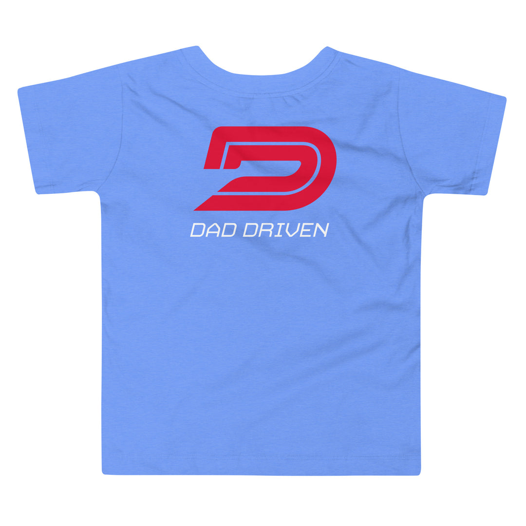 Dad Driven little drivers tshirt. Where speed meets fatherhood.
