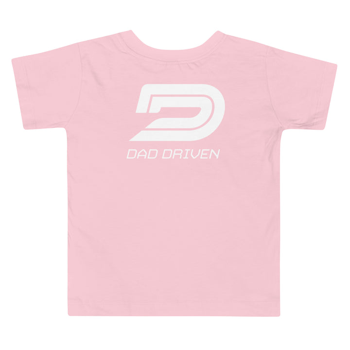 Dad Driven little drivers tshirt. Where speed meets fatherhood.