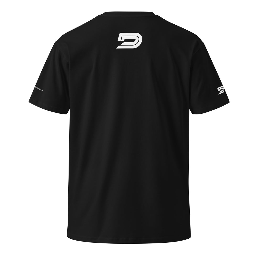Dad Driven stencil tshirt. Where speed meets fatherhood.