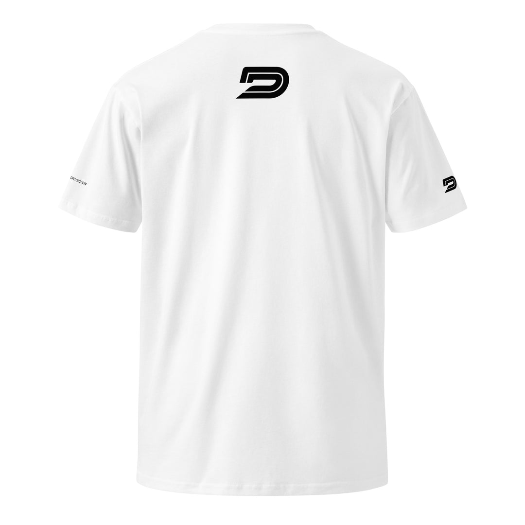 Dad Driven stencil tshirt. Where speed meets fatherhood.